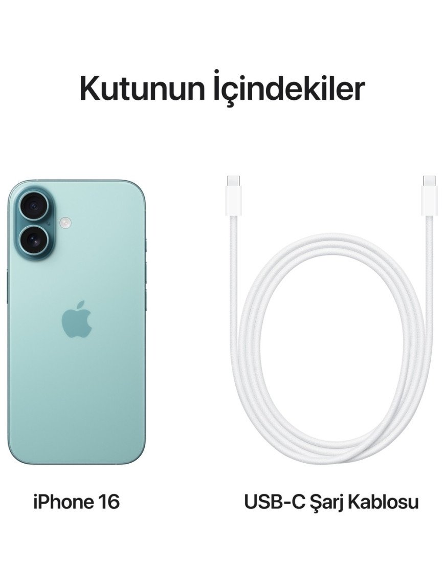 iPhone 16 128GB Deniz Mavisi iPhone 16 128GB Deniz Mavisi