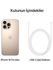 iPhone 16 Pro Max 256GB Çöl Titanyum iPhone 16 Pro Max 256GB Çöl Titanyum