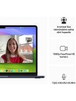 Apple MacBook Air M3 24GB 512GB SSD macOS 13" Taşınabilir Bilgisayar Gece Yarısı MC8Q4TU/A Apple MacBook Air M3 24GB 512GB SSD macOS 13" Taşınabilir Bilgisayar Gece Yarısı MC8Q4TU/A